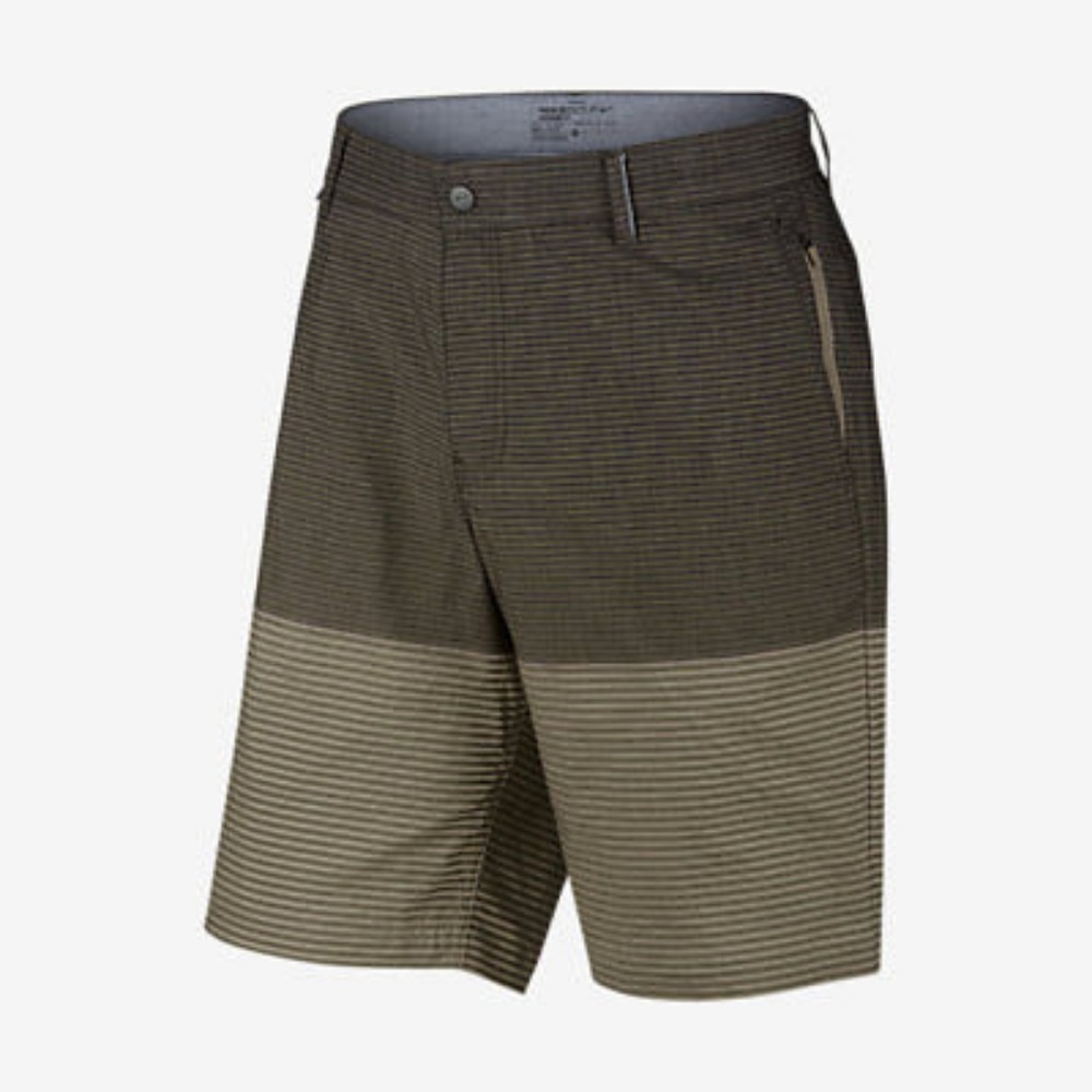 NEW Nike Golf striped shorts